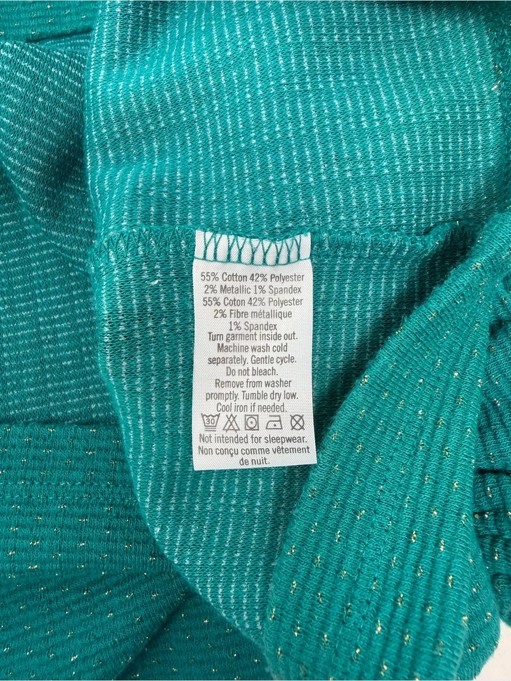 Janie and Jack Girls Green Metallic Gold Fit & Flare Dress Size 3 3T Holiday
